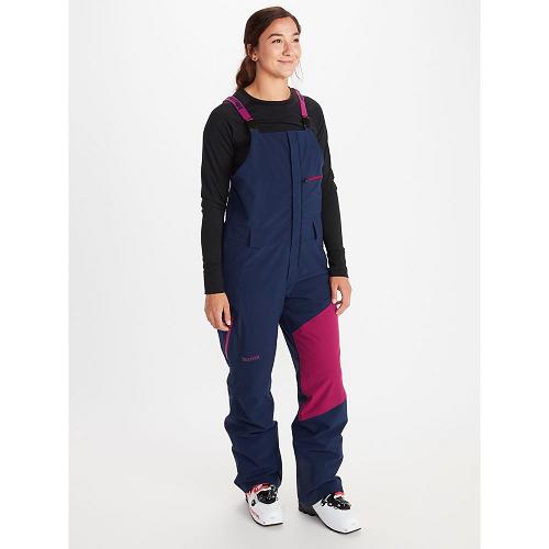 Marmot Ski Pants Navy NZ - Slopestar Pants Womens NZ2634987